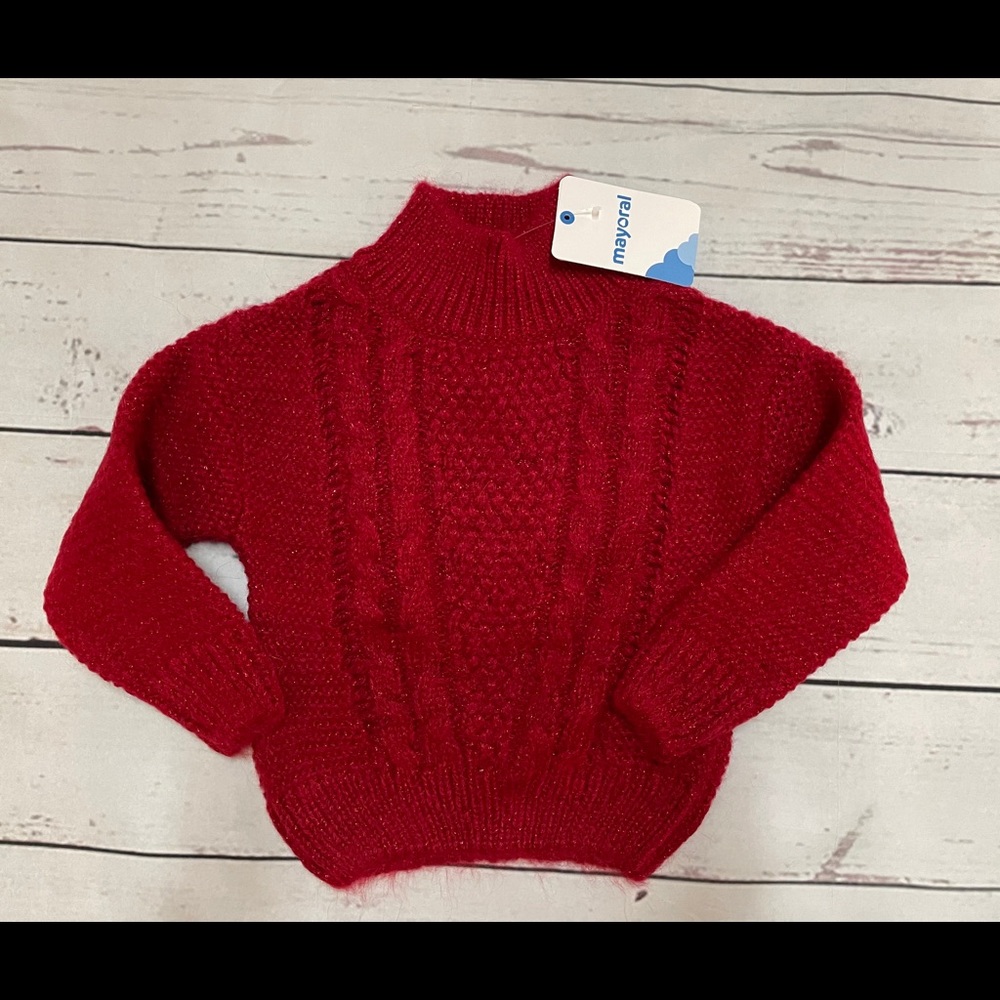 Mayoral red sweater